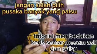 Download lagu cara membedakan keris semar mesem asli dan palsu. sayang duit kalau salah beli mp3