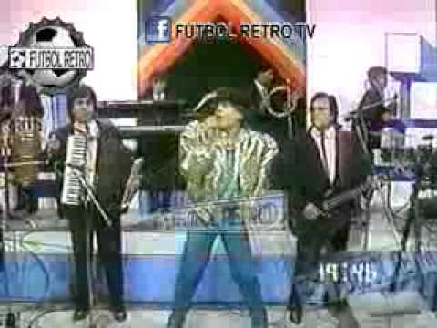 Carlitos Mona Jimenez en Feliz Domingo 1989 FUTBOL RETRO TV