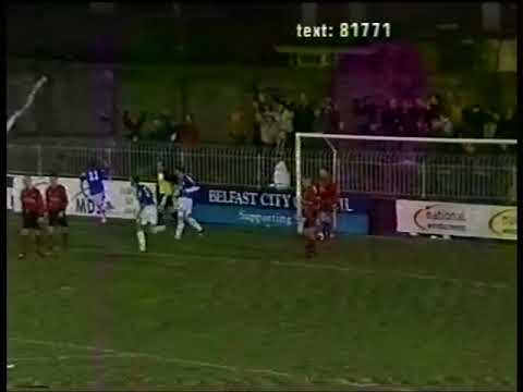 Crusaders 0 Portadown 1 - DBP - 20/11/04
