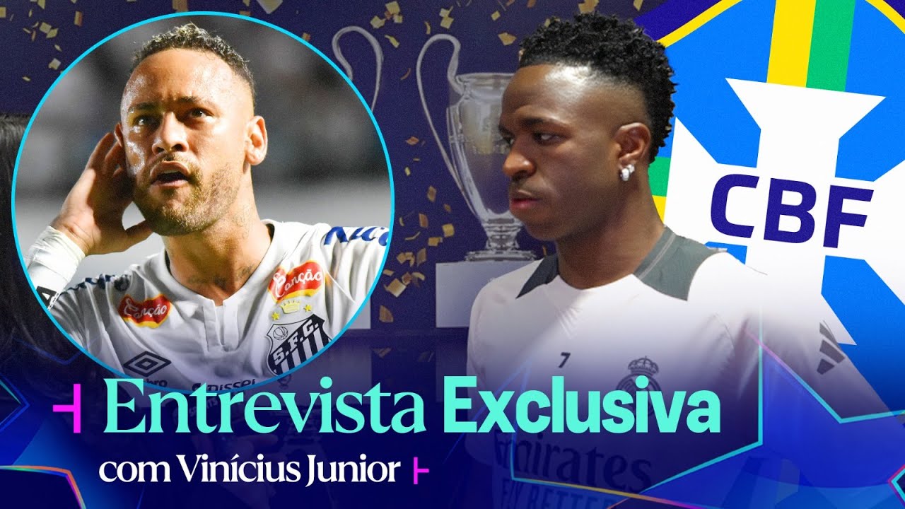 VINI JR SOBRE CONVOCAÇÃO DE NEYMAR: "O NEY É NOSSO ÍDOLO!" | ENTREVISTA EXCLUSIVA