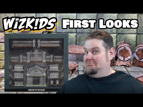 Pathfinder Battles Miniatures First Look --- Cemetery Of The Fallen Ruins Of Lastwall Case Incentive