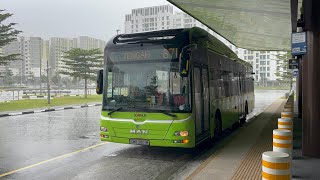Tower Transit SG MAN NL323F A22 (Batch 1) SMB3001M on Service 871 at Tengah Int