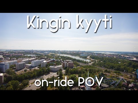 Kingin kyyti - on-ride POV - Linnanmäki (4K)