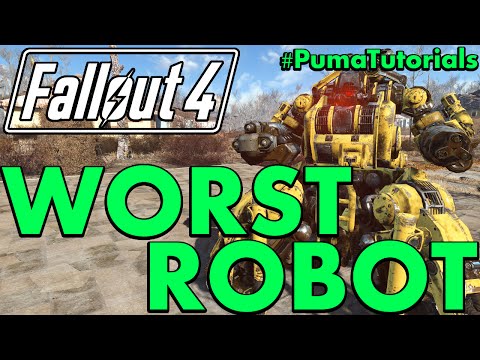 SENTRY BOT SUCKS! - Worst Robot or Automatron Companion Build in Fallout 4 #PumaTutorials