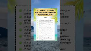 Download lagu Ciri suami selingkuh #quotes #motivasi #relationship #katabijak #suamiistri #selingkuh #rumahtangga mp3 Download lagu Ciri suami selingkuh #quotes #motivasi #relationship #katabijak #suamiistri #selingkuh #rumahtangga mp3