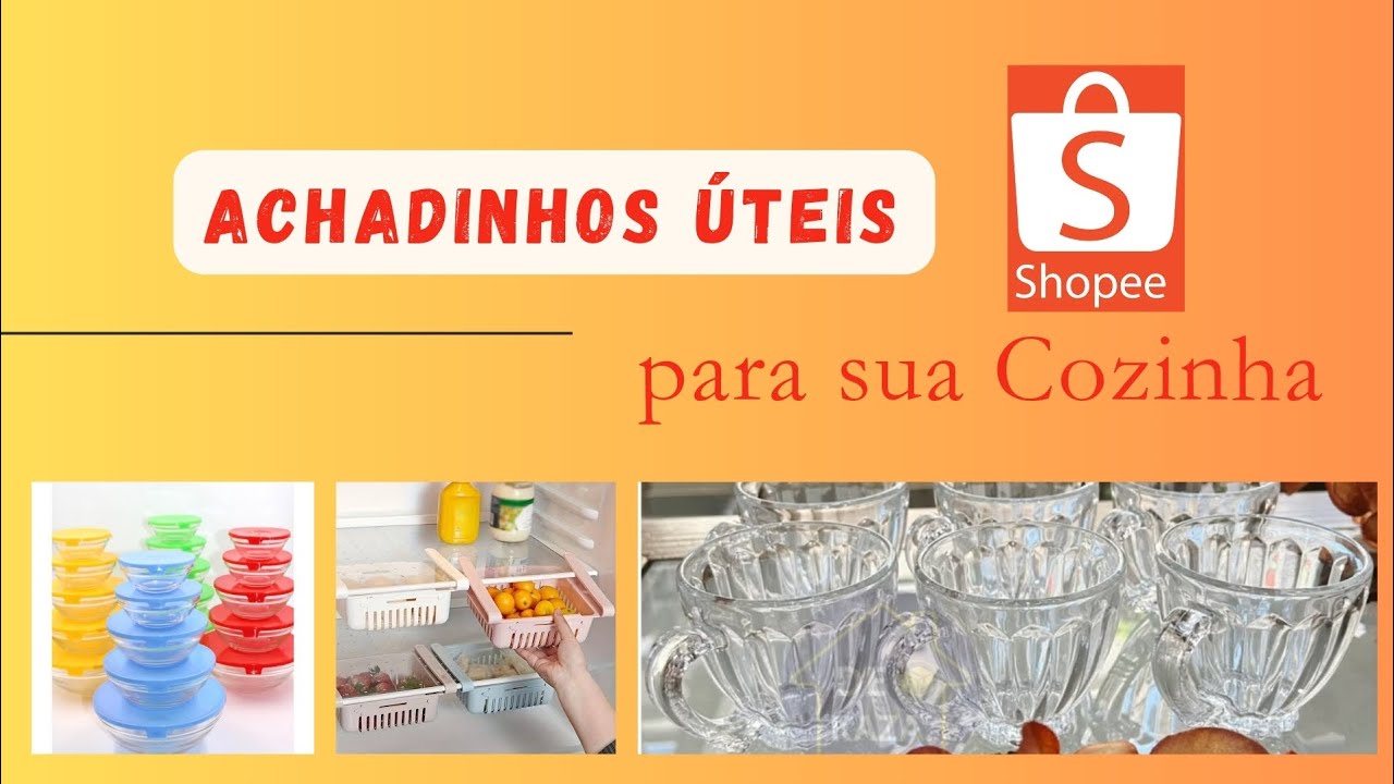 3 ACHADINHOS SUPER ÚTIL DA SHOPEE PARA SUA COZINHA.. #shopeecompras #achadinhos #cozinha