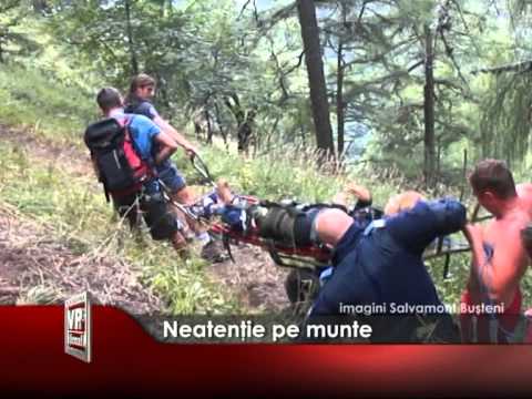 Neatenţie pe munte