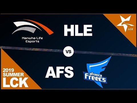AF vs HLE   Game 3   Week 10 Day 2 S9 LCK 2019 Summer   Afreeca Freecs vs Hanwha Life Esports Game 3