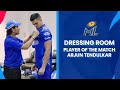Arjun Tendulkar Dressing Room POTM Mumbai Indians