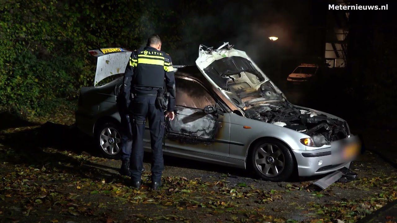 Autobrand in Hoogeveen(Video)