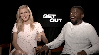 GET OUT interviews - Jordan Peele, Allison Williams, Daniel Kaluuya