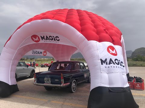 Partinico, la XXXI rievocazione del Giro di Sicilia ha fatto tappa presso l'area artigianale