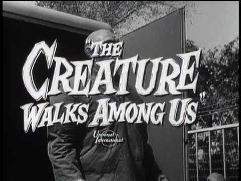 1956 The Creature Walks Among Us Trailer