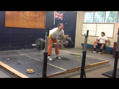 Gillies Ave Olympic Weightlifting - 28/7/13 Training Lifts - Caleb Symon - Olympic Weightlifting