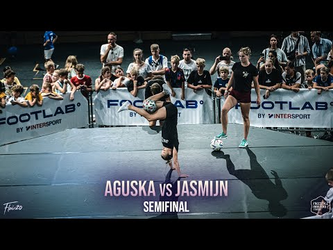Aguska vs Jasmijn - Women's Semifinal | Scania Freestyle Masters 2023
