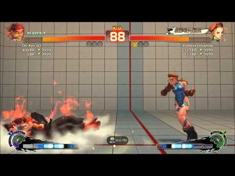Oo Xes oO (Evil Ryu) vs endlessxshadow (Cammy)