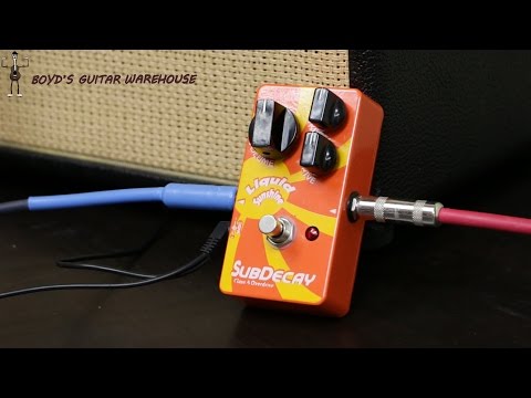 SubDecay Liquid Sunshine MKII Overdrive Demo