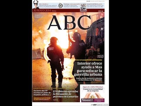 Noticias 30 Mayo de 2014 Principales Portadas Noticias Diarios Periódicos en España Spain News