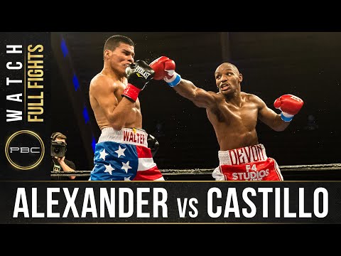 Alexander vs Castillo FULL FIGHT: November 21, 2017 | PBC on FS1