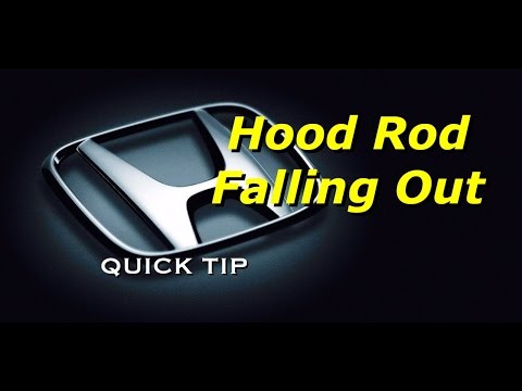 Honda Hood Rod Prop Stick Retainer Repair - Bundys Garage
