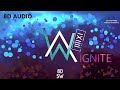 Ignite - Alan Walker, K-391 (8D Audio)