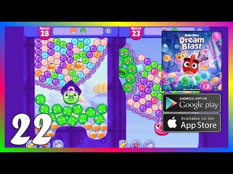 Angry Birds Dream Blast 🐦Gameplay Stage 154-159 (Android, iOS)