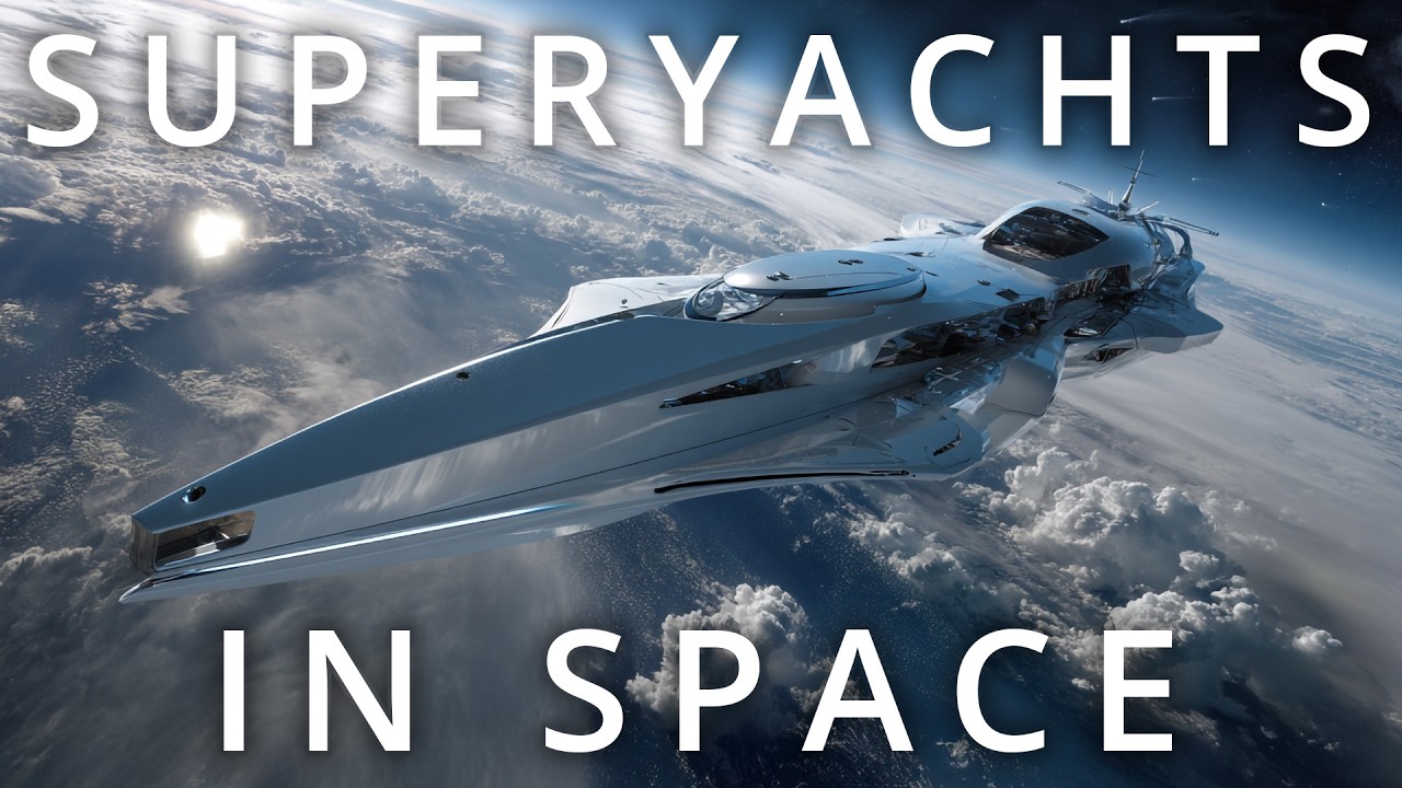 Superyachts in Space 4K