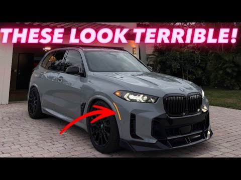 BMW X5 G05 Reflector Delete (Paint Matched Side Markers DIY Install)