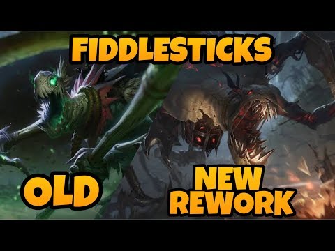 FIDDLESTICKS Old V.S Rework (TRAILER,SKILLS,DESIGN)