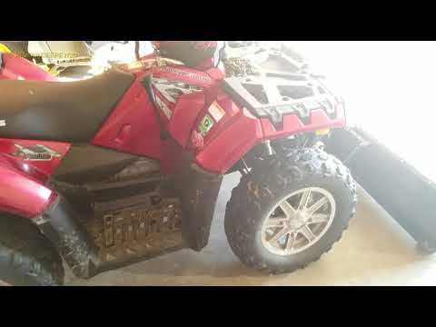 cold start on the 2010 polaris sportsman 850 xp-11/19/17