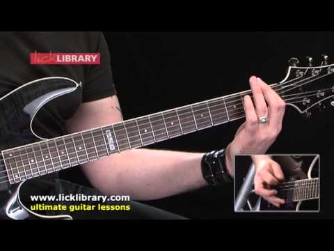 Metal Rhythm Guitar Performance With Andy James Licklibrary