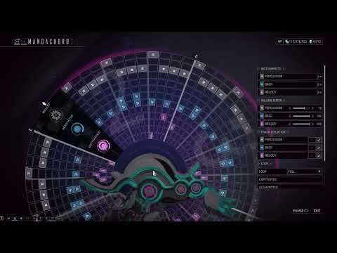 Warframe Mandachord: Ongakugeki YoRHa Ver.1.2 stage play intro