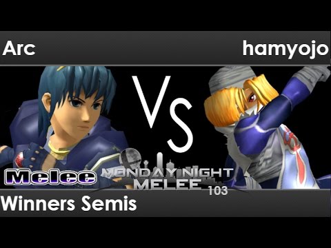 MNM 103 - AG | Arc (Marth) vs FX | hamyojo (Sheik) Winners Semis - Melee