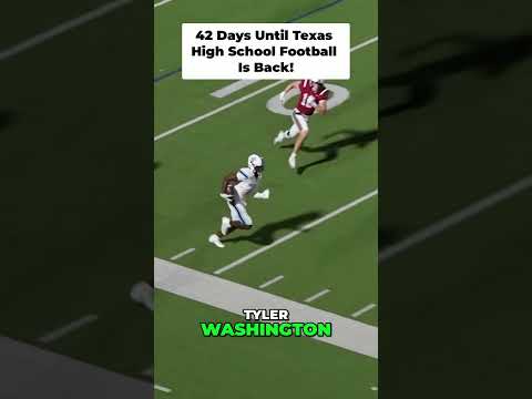 Posting 1 play every day until Texas High School Football is back! 42 Days left!