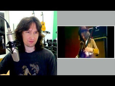 British guitarist reacts to Paul Kossoff jamming out some Mr Big with Free!