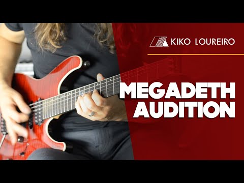 My Audition For Megadeth  - Hangar 18 ( Legendado)