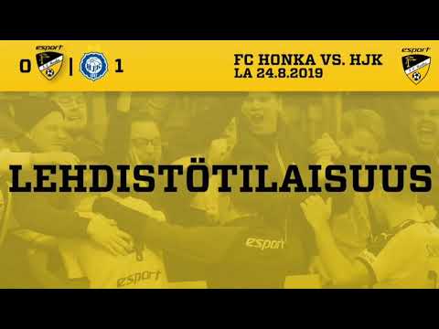 HonkaTV Press: FC Honka vs. HJK - 24.8.