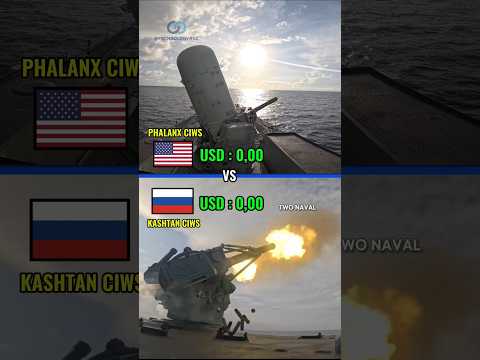 Phalanx ciws vs kashtan kortik : cost per shot