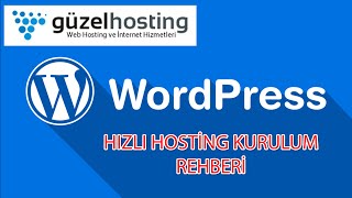 WordPress Sunucu Üzerine Kurulum Yapmak - Güzel Hosting