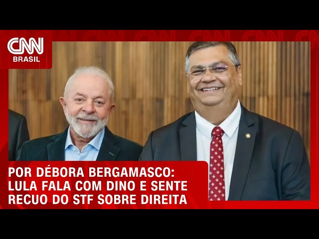 Lula fala com Dino e sente recuo do STF sobre direita | CNN 360°