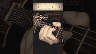 Anathema Deep Guitar Tutorial Easy Tabs #guitarlesson #anathema