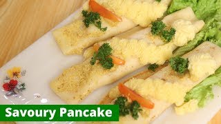 Savory Pancake Recipe | Mallika Joseph Food Tube