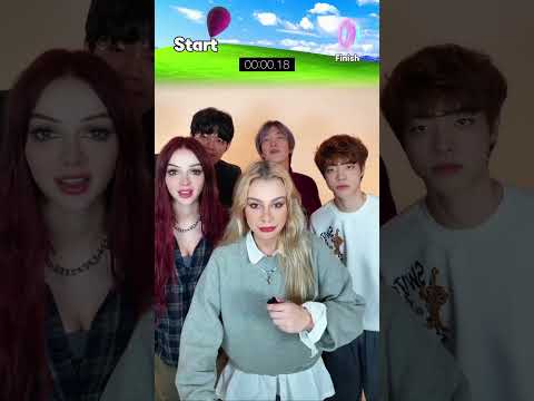 Balloon deflate Challenge, who won?🤔 @Dharni @Mamiko @BeatboxDICE