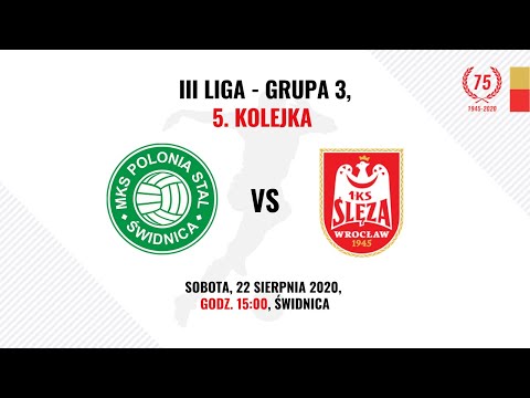 22.08.2020: Polonia - Stal Świdnica - Ślęza Wrocław 2:5: gole