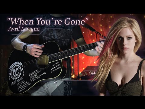 Avril Lavigne - When You`re Gone | Guitar cover/tutorial | Play along chords in video