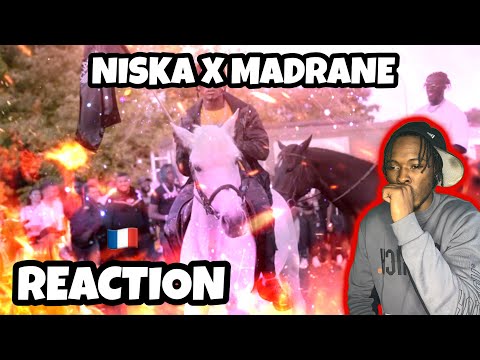 AMERICAN REACTS TO FRENCH RAP! Niska - Bandit Chef ft. Madrane (Clip officiel)