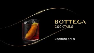 Bottega Cocktail Negroni Gold by Claudio Perinelli