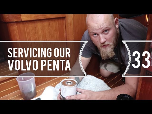 Sailing Around The World - Servicing Our Volvo Penta - Living with the tide   Ep 33