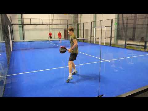 Padel A semifinaali 2023: Joel Popov, Juuso Tapanainen vs. David Lozano, Henri Aarnio, 6/7, 5/7, 6/4