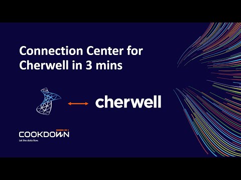 Connection Center for Cherwell - Introduction in 3 mins